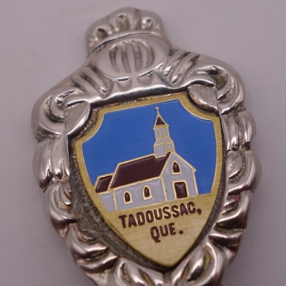 Tadoussac Quebec Silver Plated Japan Souvenir Spoon - Picture 7 of 15